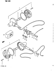 GP100 Поворотники