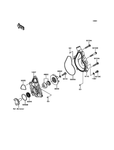 EX650 Водяной насос