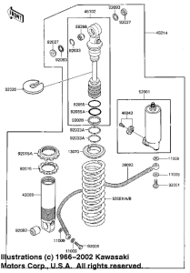  Абсорбер удавный в сборе задний