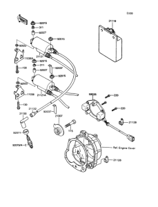 ZX400 Система зажигания