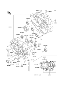  Картер двигателя