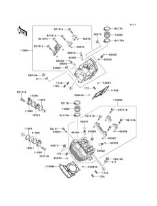 VN250 Головка цилиндров