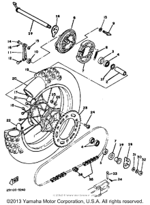 IT250K Переднее колесо