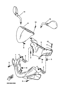 YQ50 Обтекатель 1