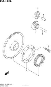 VZ800 Муфта стартера