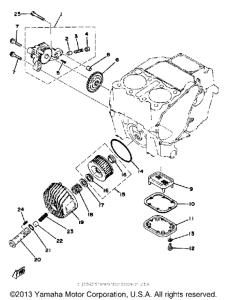 XS360D Oil pump oil cleaner