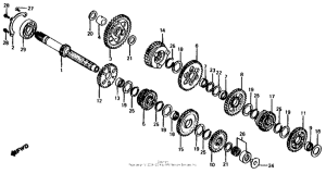 VF700S Трансмиссия