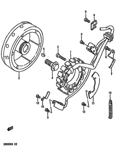 DR600 Зажигание