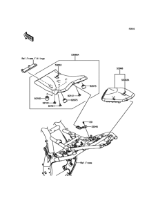 ZR800 Сиденье