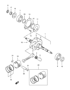 AN150 Вал коленчатый
