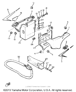 XJ750RH Боковые обтекатели