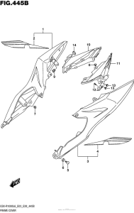 GSX-R1000 Frame Cover (Ajp,jsp)