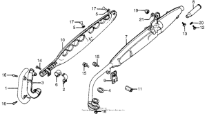 CT70 Глушитель