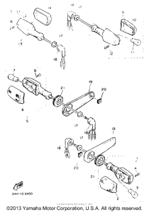 FZR600REC Поворотники