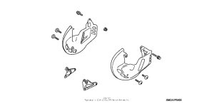 GL1800 Front disc covers (chrome)