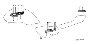 CG125 Stripe / emblem