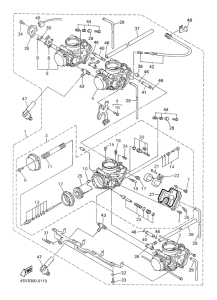 YZF1000R Карбюратор