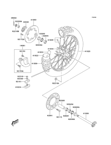  Задняя втулка