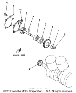 RZ350NCII Водяной насос