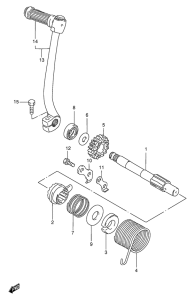 FB100 Ножной стартер