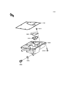 ER650 Маслянный поддон