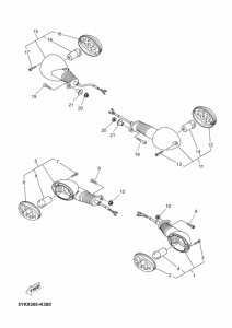 MT03 Проблесковый световой сигнал