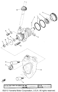 U7E Масляный насос