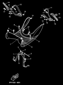 YH50 Подножки