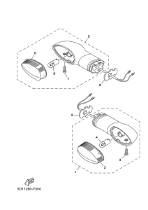 YBR250 Поворотники
