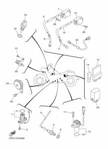 XVS1300CU Equipo electrico