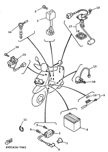 YW100 Электрика 2