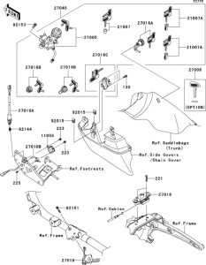 VN1700 Замок зажикания