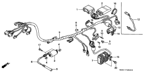 SLR650 Wire harness /  ignition coil
