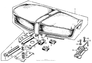 CL450 Сиденье