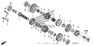 VT1300CS Трансмиссия