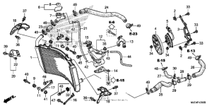 CBR600RR (ABS) Радиатор