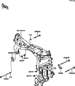 ZX900 Frame fitting