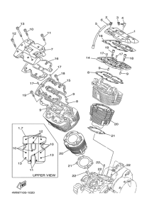 XV1600A Цилиндры
