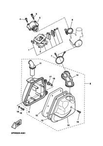 YQ50 Впускная система