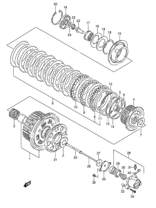 GSX-R1100 Бендикс