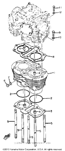 XS650G Цилиндры