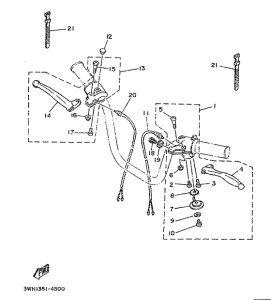 LB50 Handle switch. lever