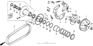 CH80 Сцепление