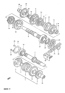 RM80 Трансмиссия