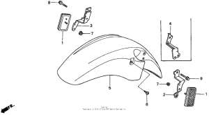  Переднее крыло