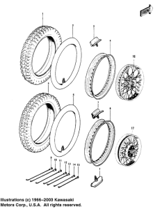 KD125 Колеса,покрышки