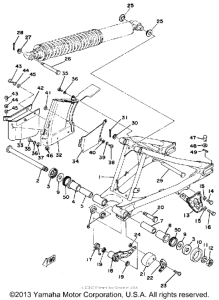 IT175F Rear arm-chain case
