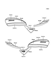 ZR400 Наклейки