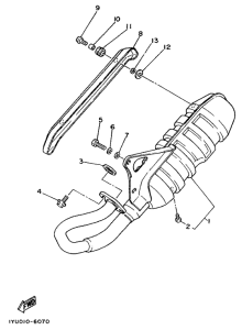 SH50 Выхлопная система