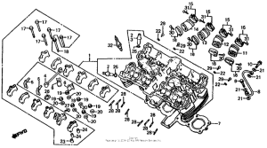 CB1000 Головка цилиндров